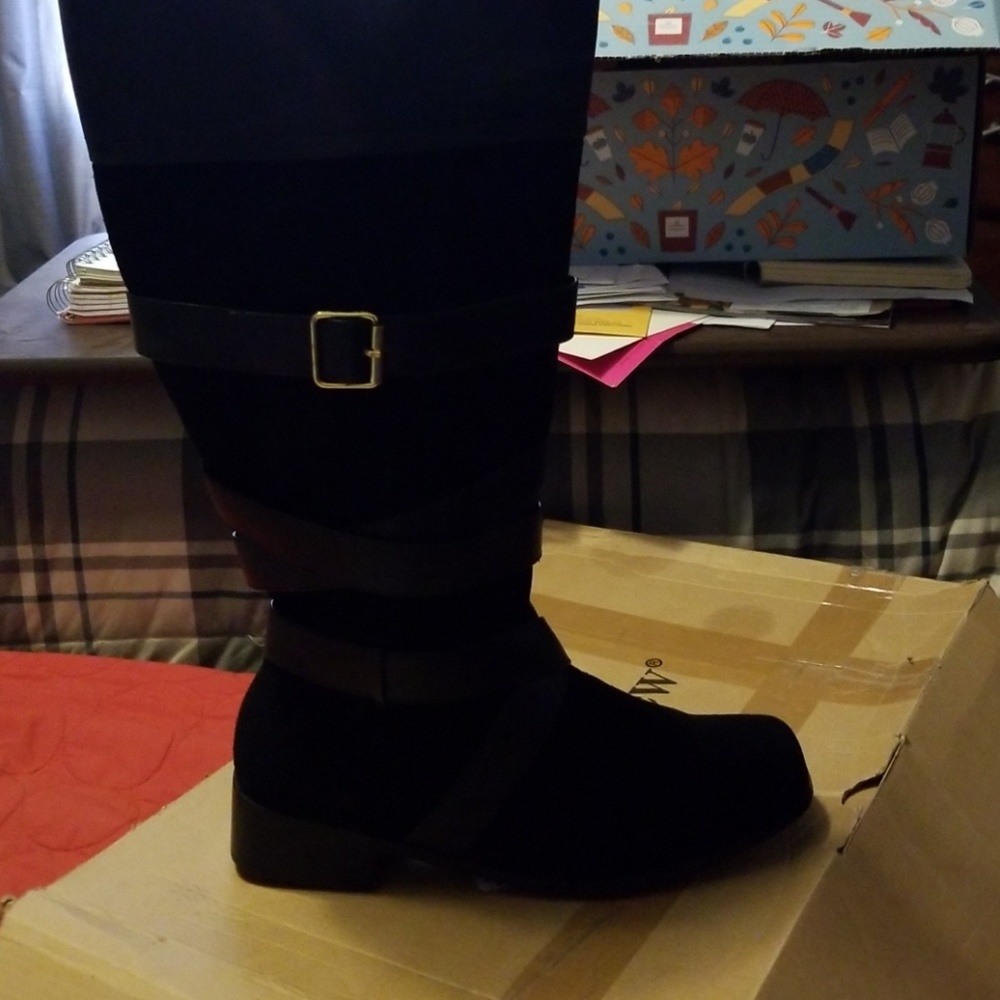 Knee high boots